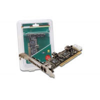 Digitus PCI, USB 2.0 / FireWire Card (DS-33230)